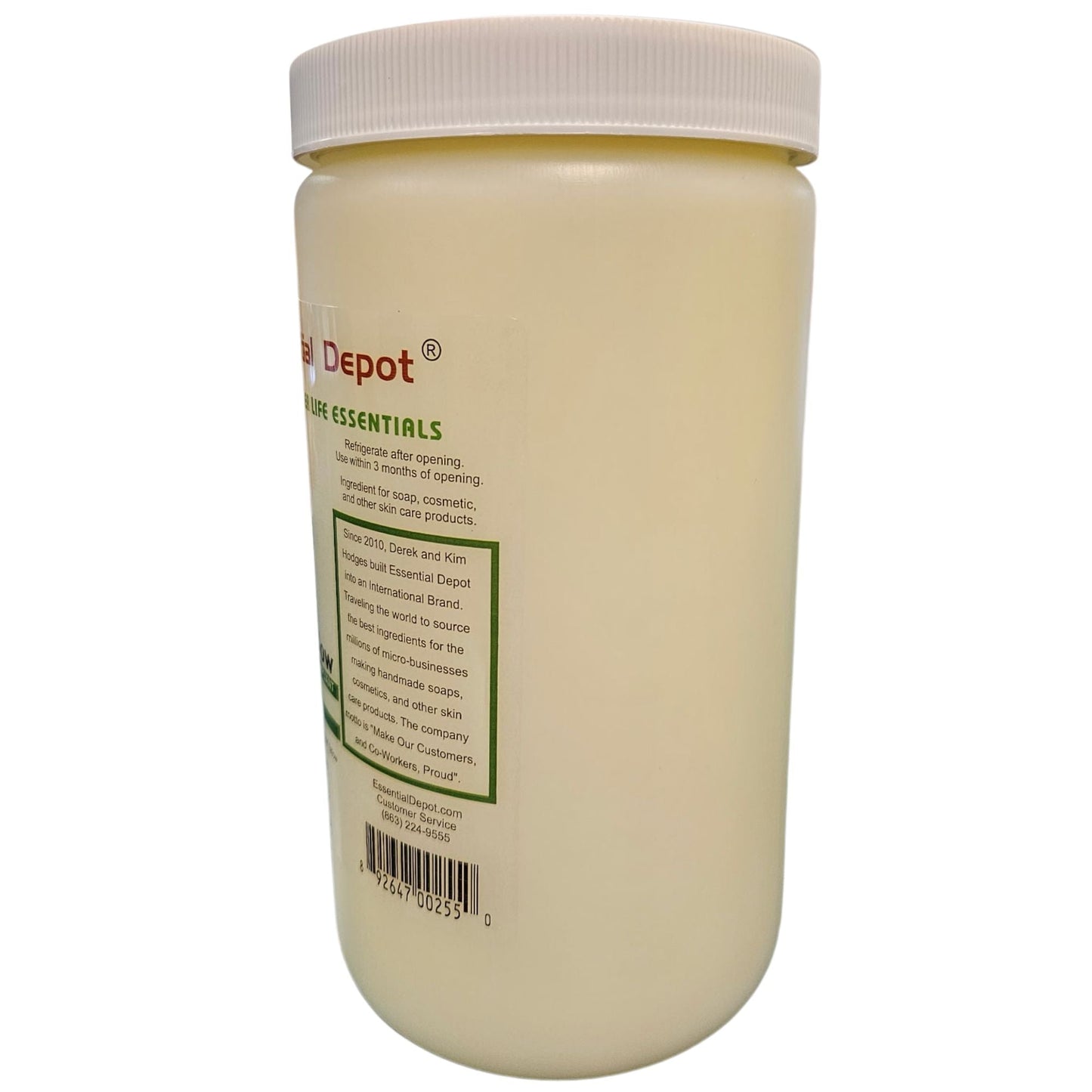 Beef Tallow - 1 Quart (32 oz) - GRASS FED - Not Hydrogenated - Non-GMO  - FREE US SHIPPING